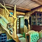 Lesna Z Prywatnym Stawem, Jezioro, Sauna Drzewiany