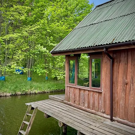 Lesna Z Prywatnym Stawem, Jezioro, Sauna Holiday home *