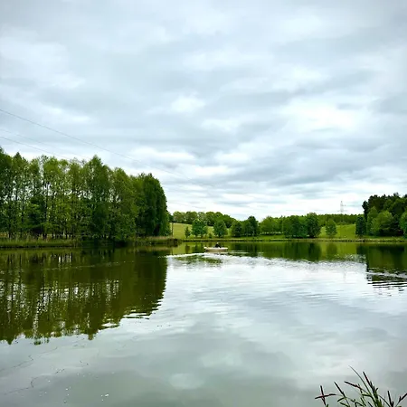Lesna Z Prywatnym Stawem, Jezioro, Sauna